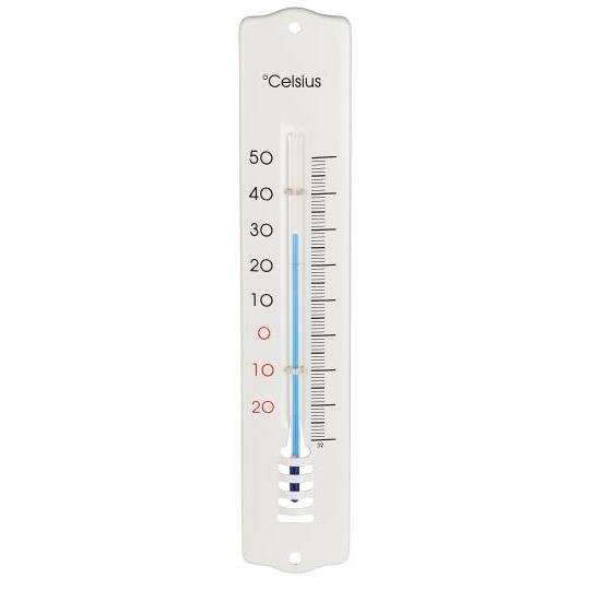 Vægtermometer i Emaljelook – Klassisk Design | -30°C til +50°C