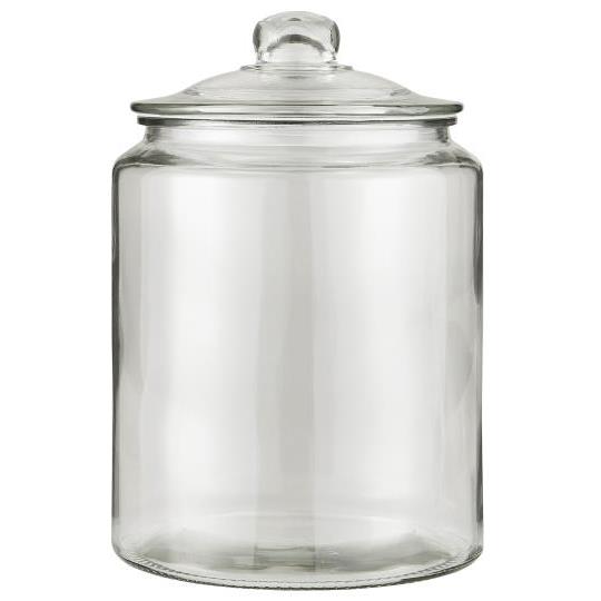 Ib Laursen | Glasbeholder med låg og gummiring | 4000 ml