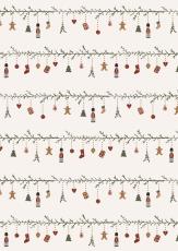 Papirrulle juleranker My Nostalgic Christmas
