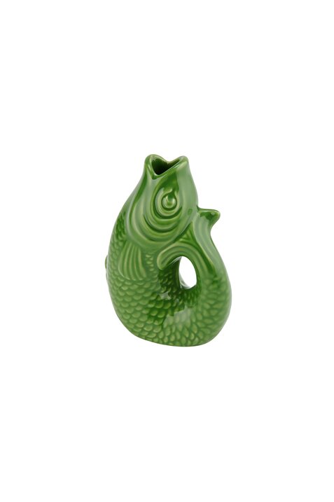 Monsieur Carafon fisk-vase XS, green bay