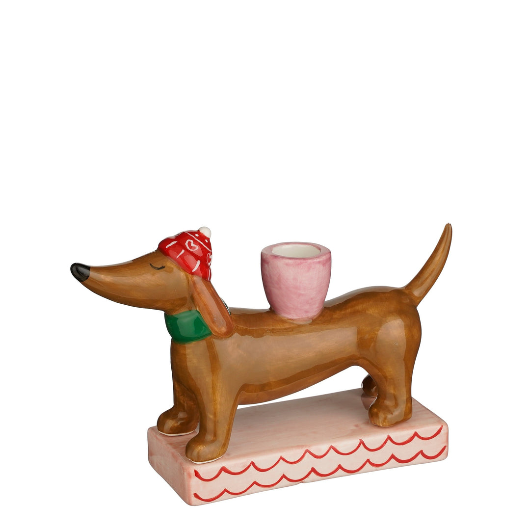 Lysestage hund brun