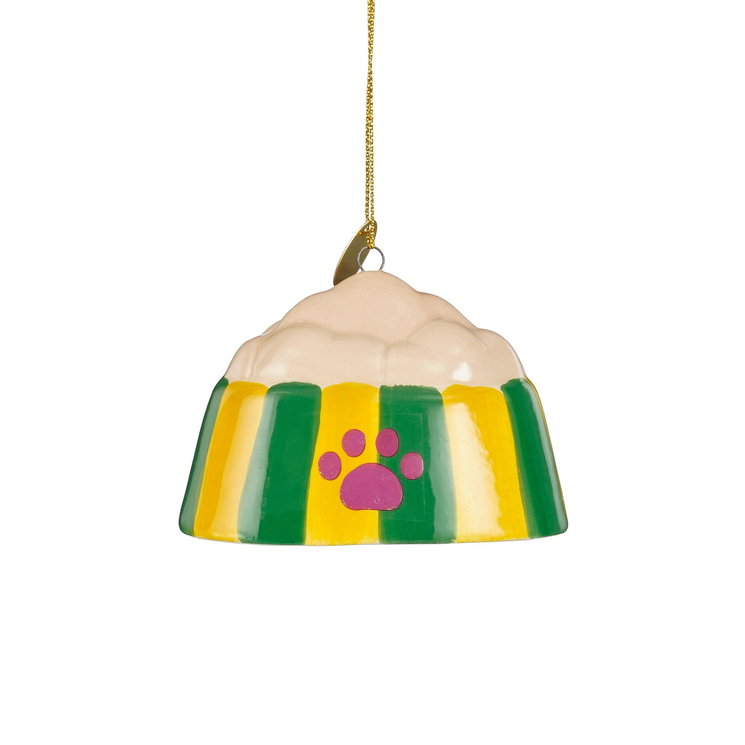 Ornament hundemad gul