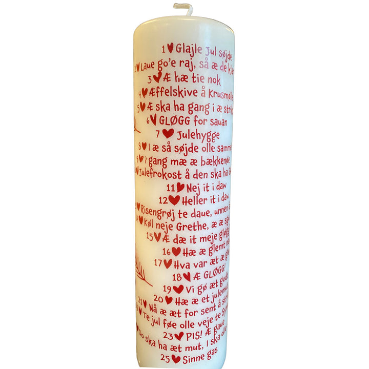 Krusmølle calendar light