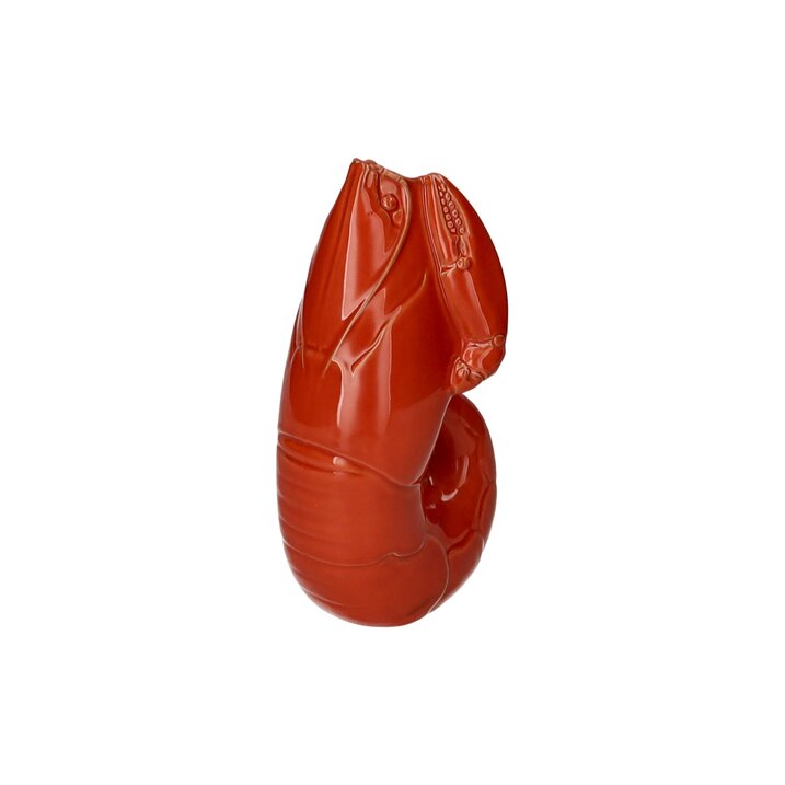 Madame Crevette hummer-vase, S, orange/rød