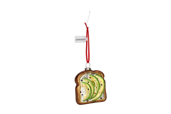 Hængende avocado-toast, brun/grøn