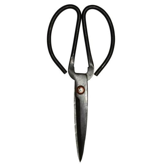 Stor Vintage Saks – Sort Metal | 21,5 cm