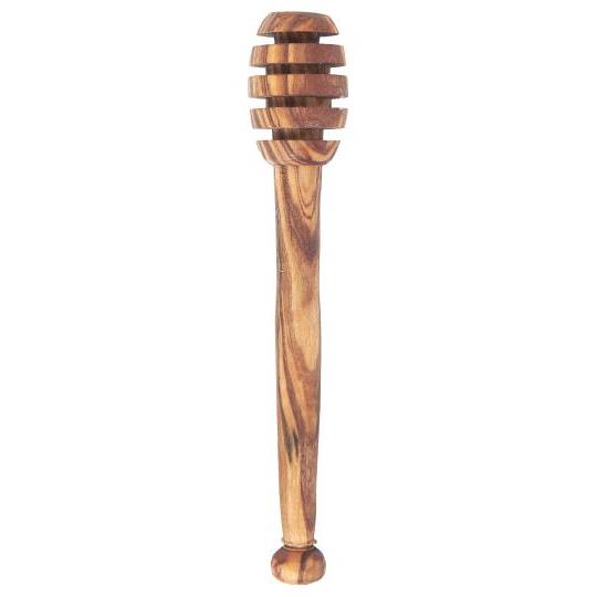 Honningske i Oliventræ – Naturlig & Elegant | 14,5 cm