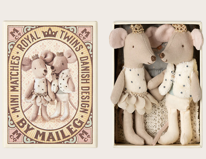 Royal Twin Mice – Prins og Prinsesse i Matchbox