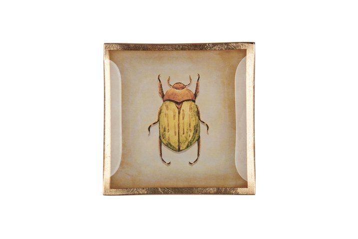 Love Plates glastallerken S – bille, taupe