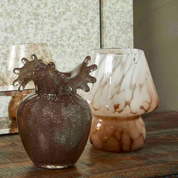 Vase with stains