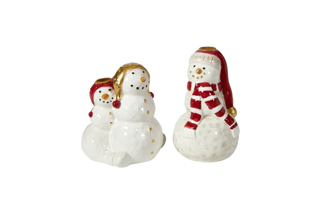 Snowman Figure for candlelight