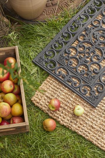 Dørmåtte Natur – Jute m. Gummibagside | 60x90 cm