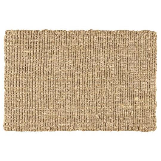Dørmåtte Natur – Jute m. Gummibagside | 60x90 cm