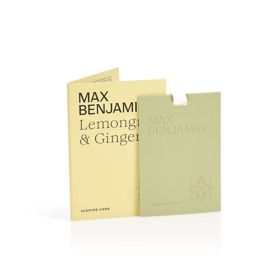 Scented Card - Lemongrass and Ginger