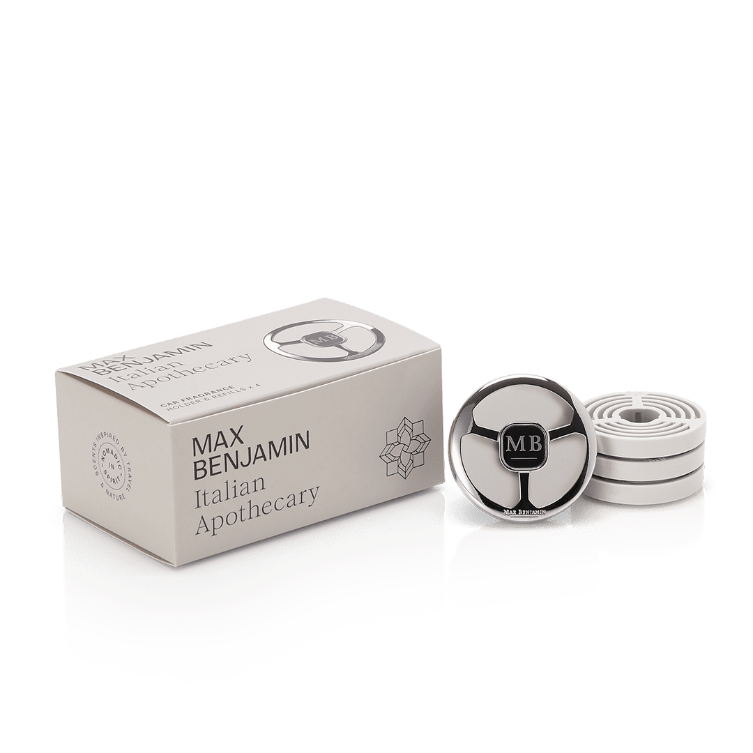 Car Fragrance Dispenser Gift Set - Italian Apothecary