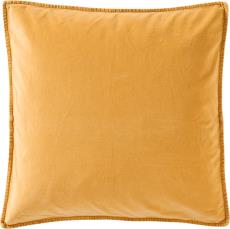 Ib Laursen | Pude i velour i farven harvest yellow | 52 x 52 cm
