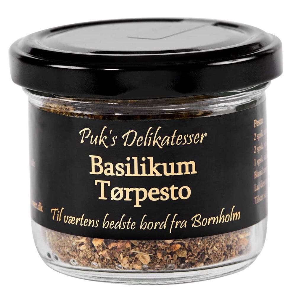 Basilikum tørpesto Krydderi Puks delikatesser Krusmølle