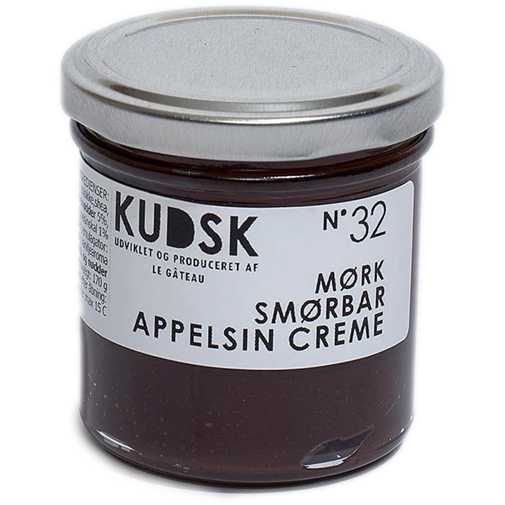 Nr.32 Mørk Smørbar Appelsin Creme – KUDSK | 170g Glas