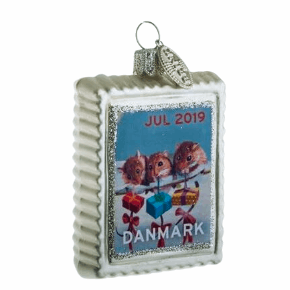 JULEMÆRKE 2019 6 CM