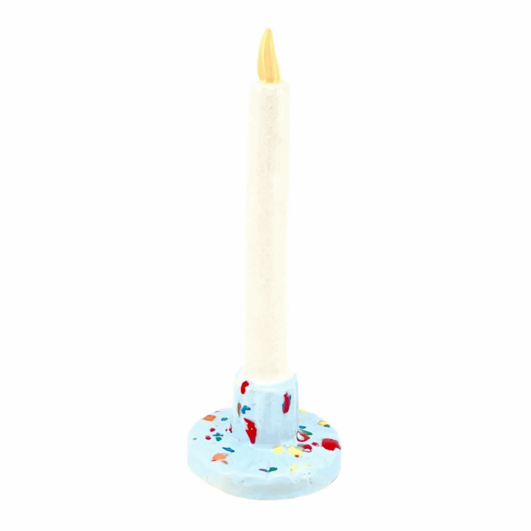 Evighedslyset - Summer blue gnist Skulptur & deko TheClayPlay Krusmølle