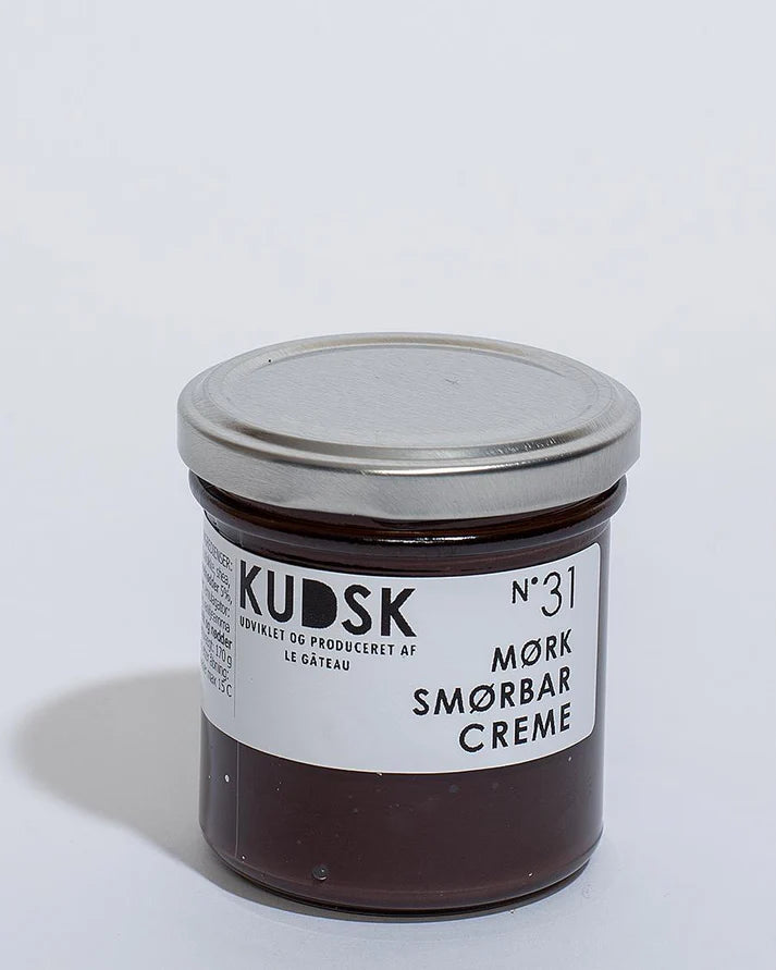 Nr.31 Mørk Smørbar Creme – KUDSK | Fyldig & Cremet | 170g Glas