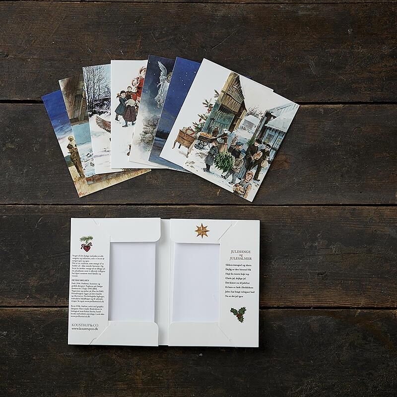 Christmas carols - 8 cards