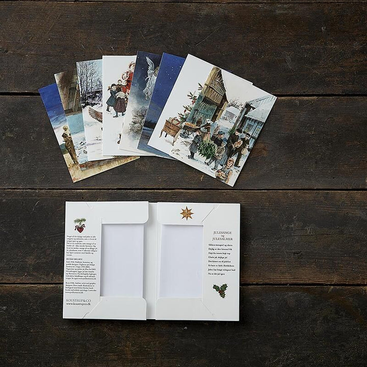 Christmas carols - 8 cards