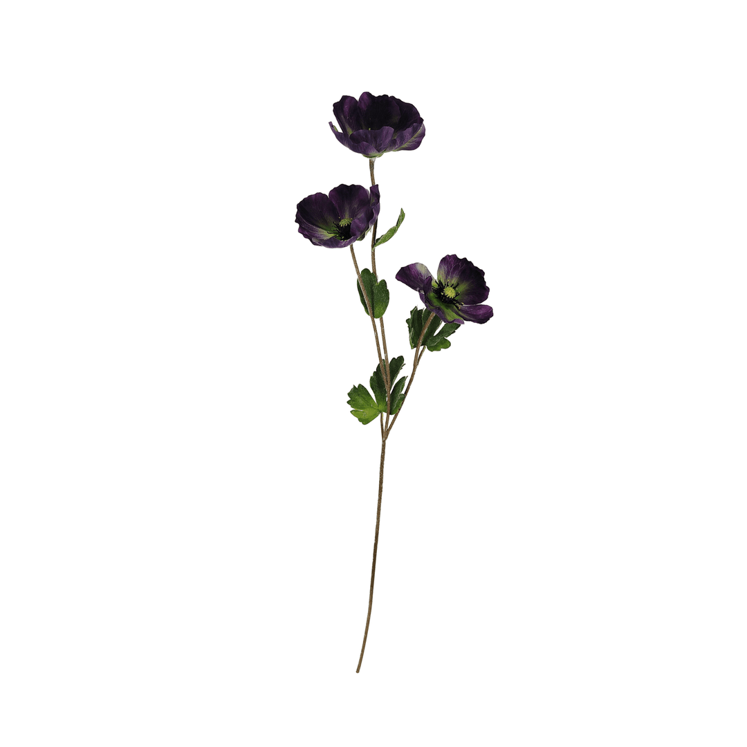 Plastik valmue blomst | 70cm Skulptur & deko Speedtsberg Krusmølle