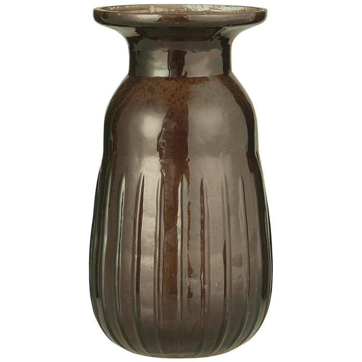 Hyacintvase pebbled glas Interiør Ib Laursen Krusmølle