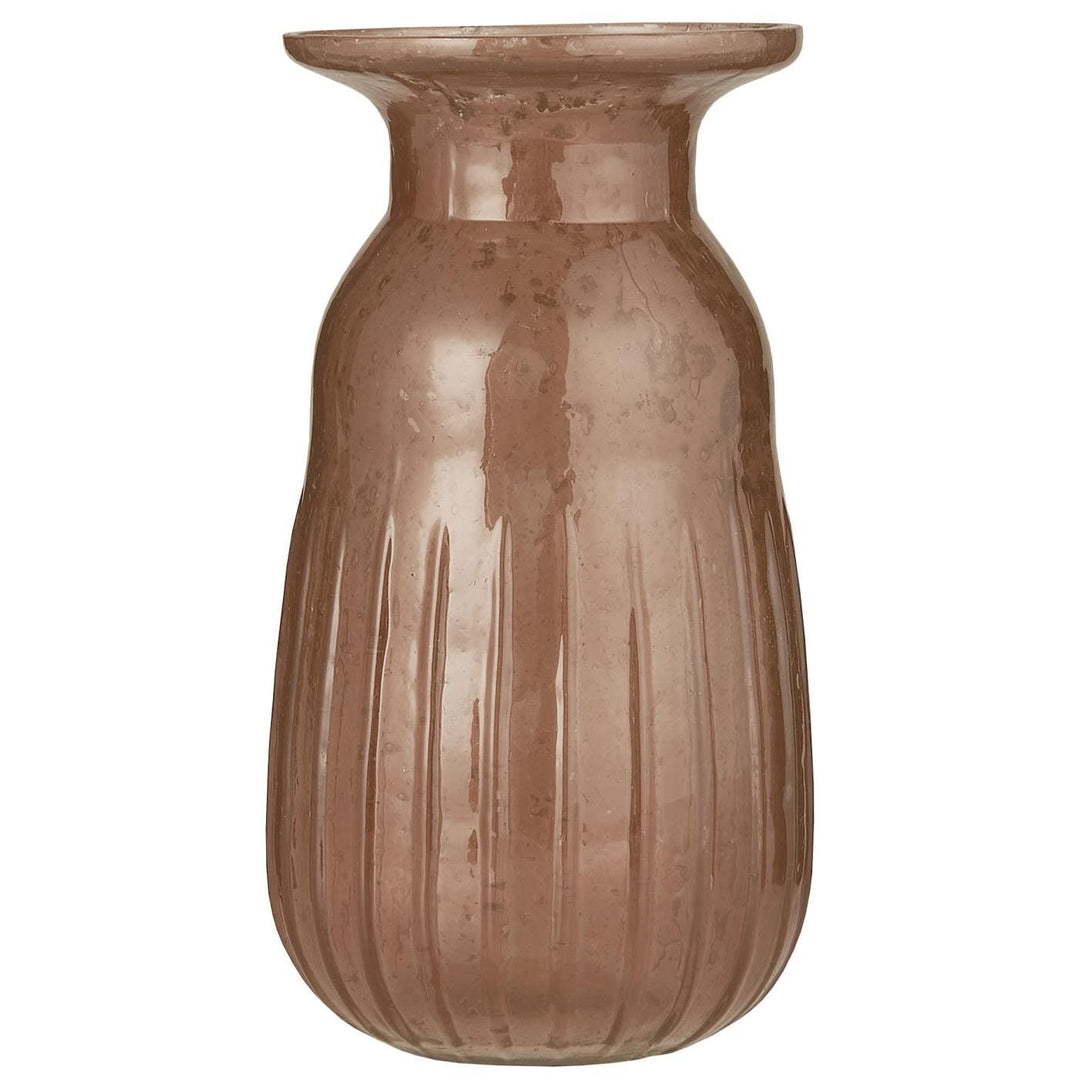 Hyacintvase pebbled glas Interiør Ib Laursen Krusmølle