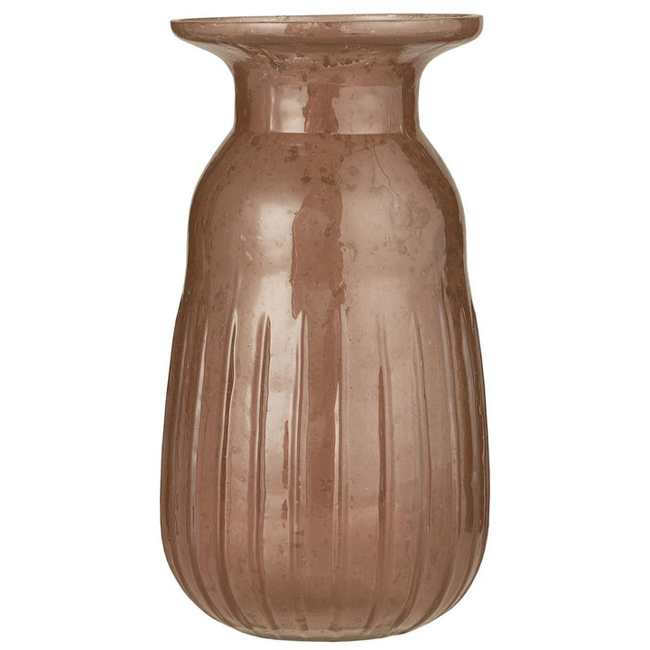Hyacintvase pebbled glas Interiør Ib Laursen Krusmølle
