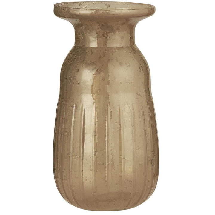 Hyacintvase pebbled glas Interiør Ib Laursen Krusmølle