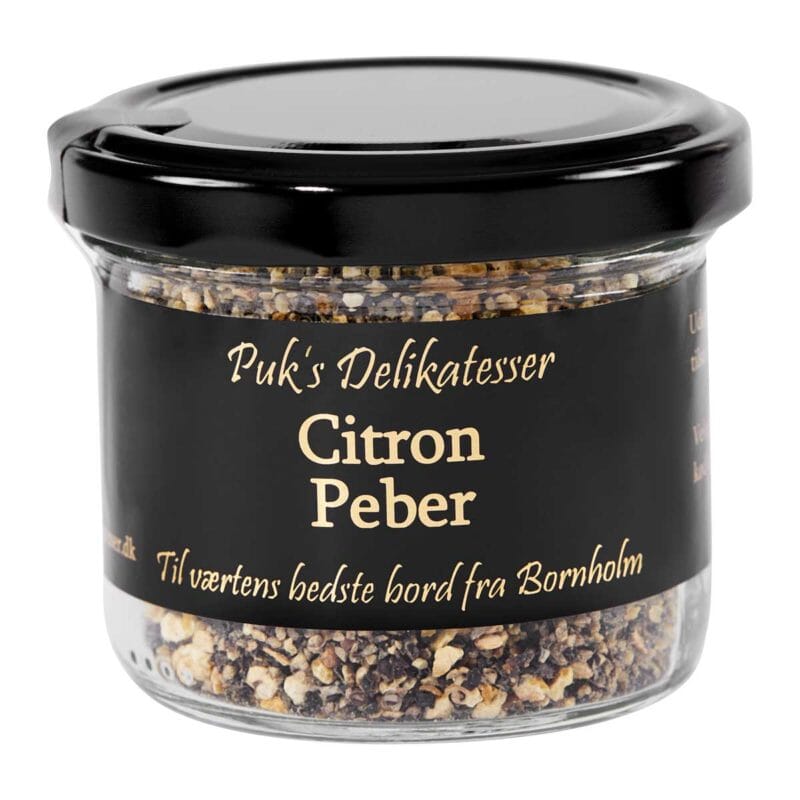 Citron peber Krydderi Puks delikatesser Krusmølle