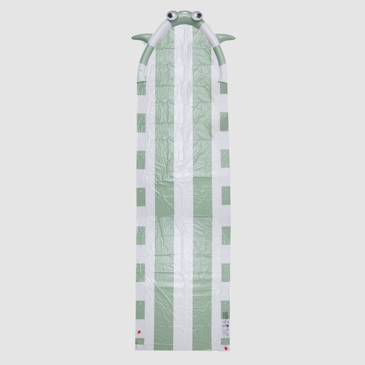 Oppustelig Sprinkler Slip og Slide Shark Tribe Khaki Til vand Sunny life Krusmølle