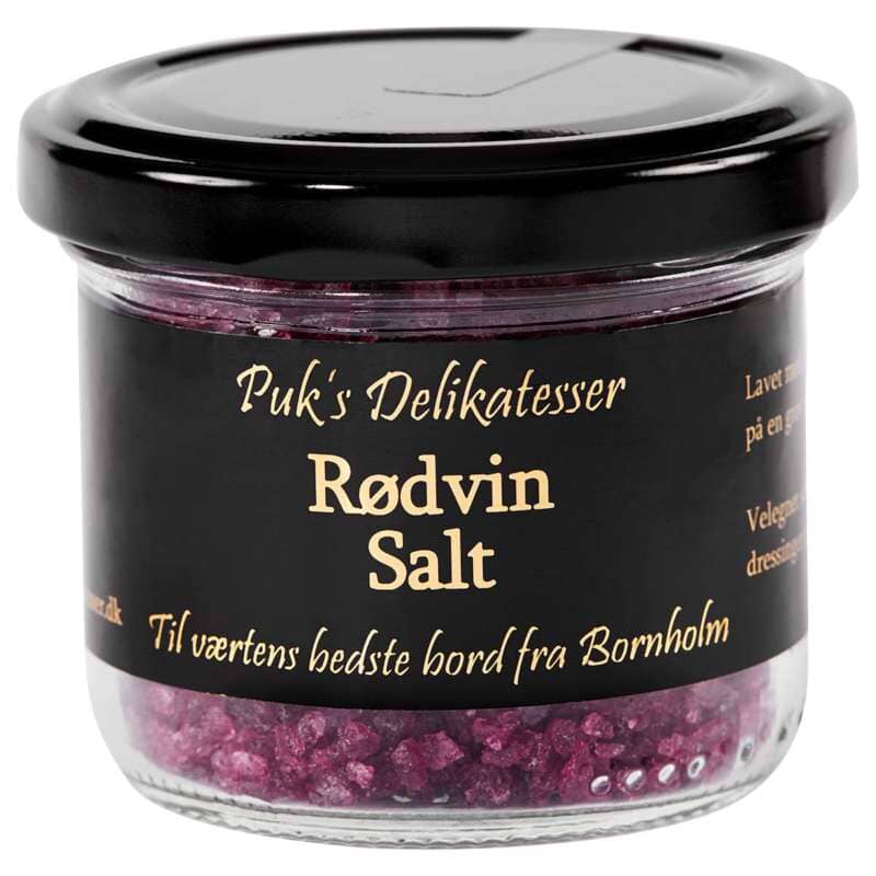 Rødvin Salt Krydderi Puks delikatesser Krusmølle
