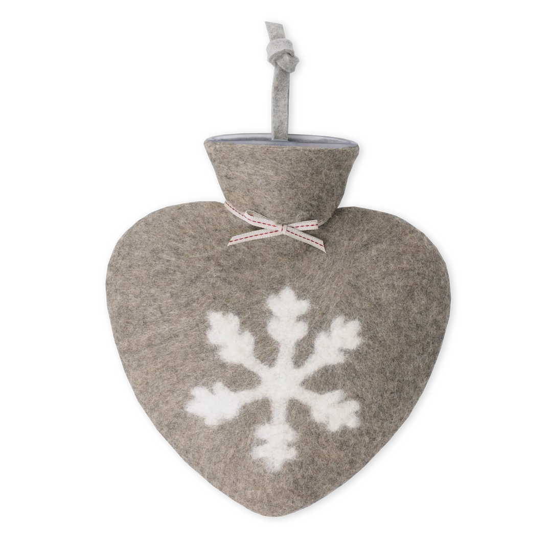 Varmepude - Snowflake Cashmere/White