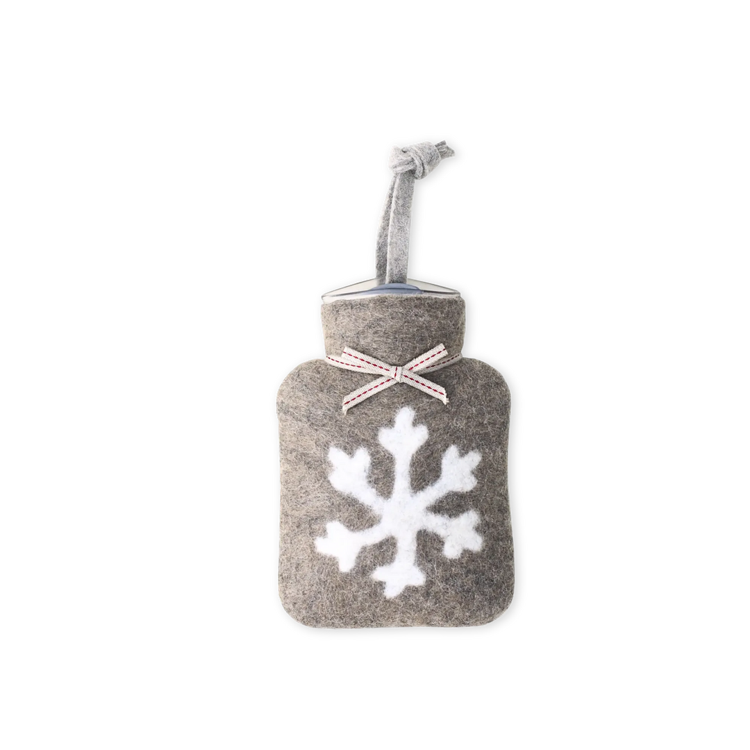 XS Varmepude - Snowflake Cashmere/White