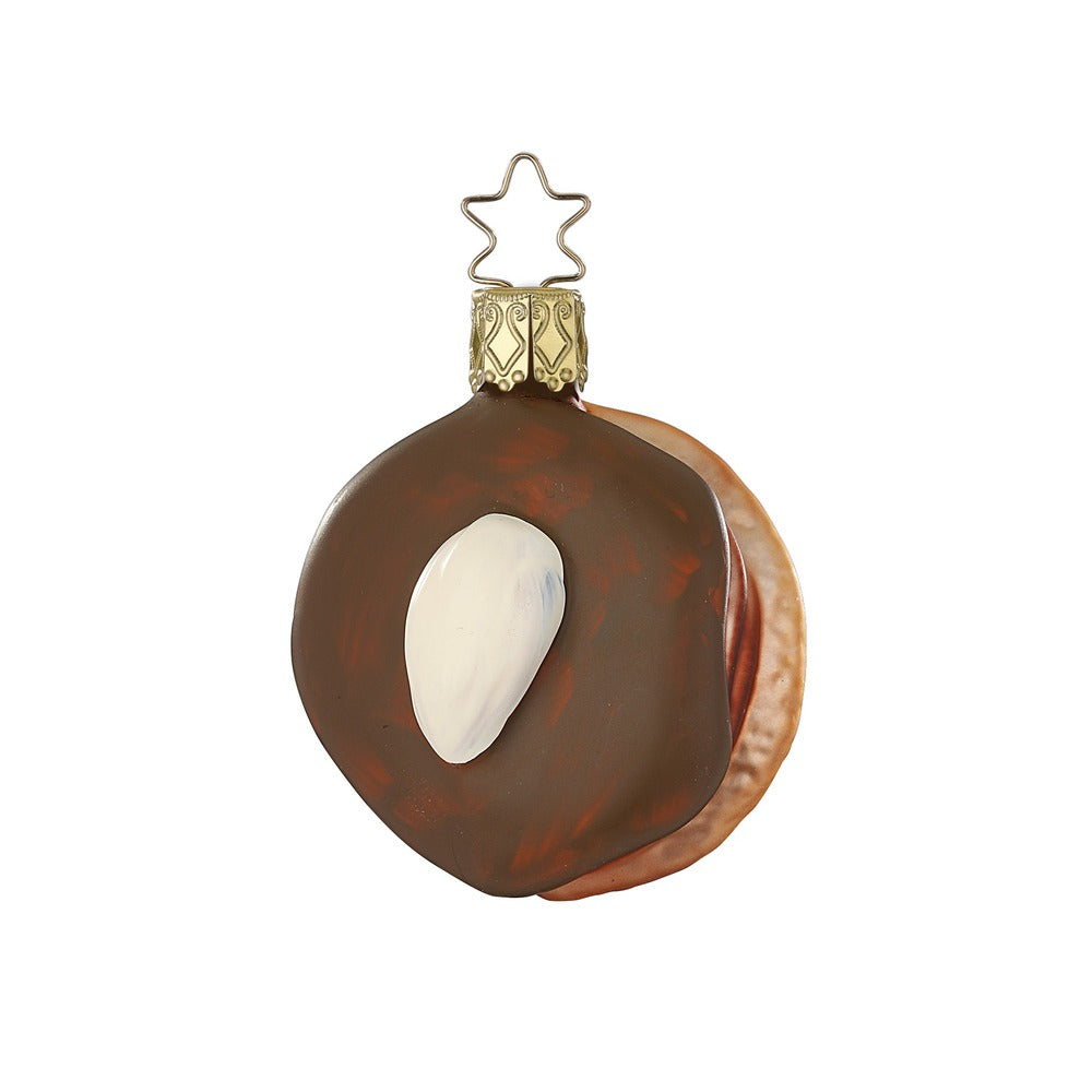 Nougatkiks | 6 cm | Glasornament