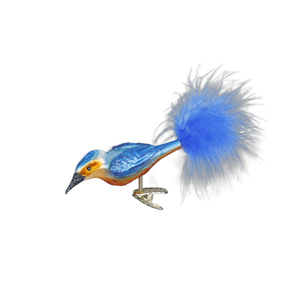 Isfugl | 10 cm | Glasornament