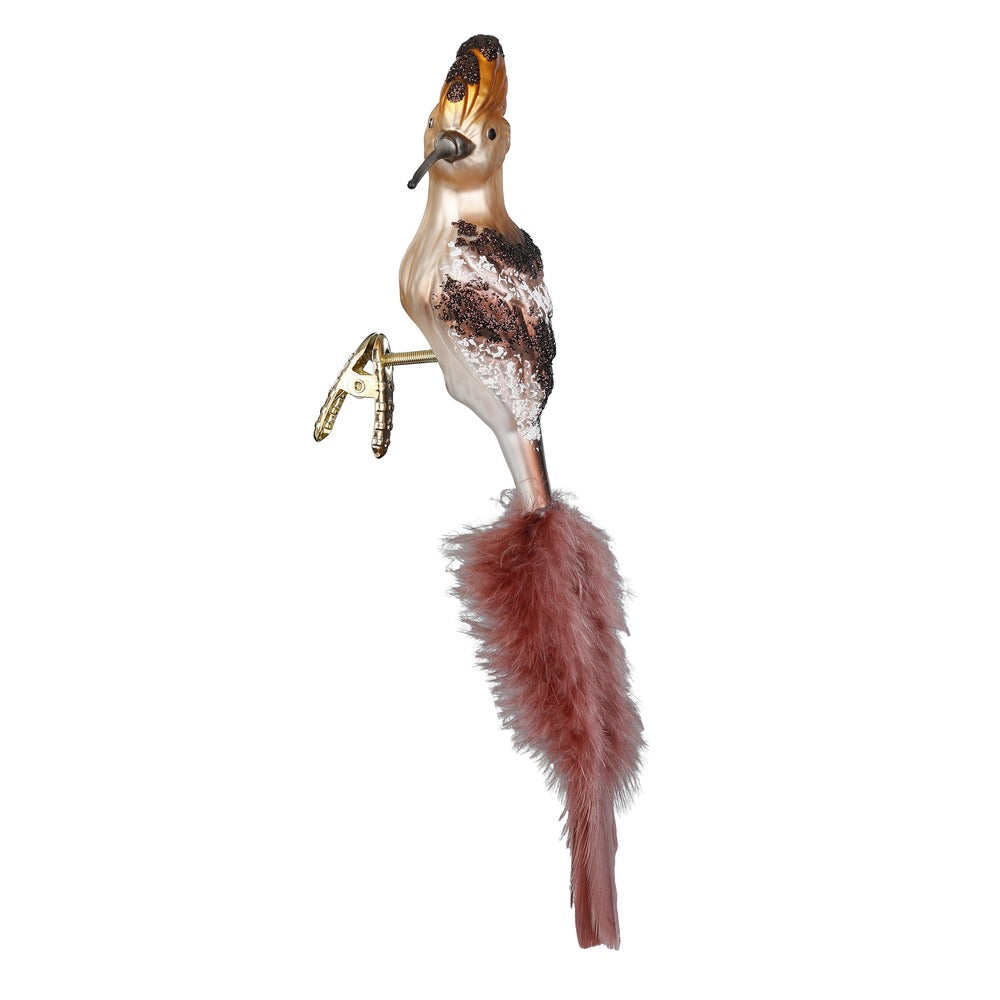 Hærfugl | 12 cm | Glasornament