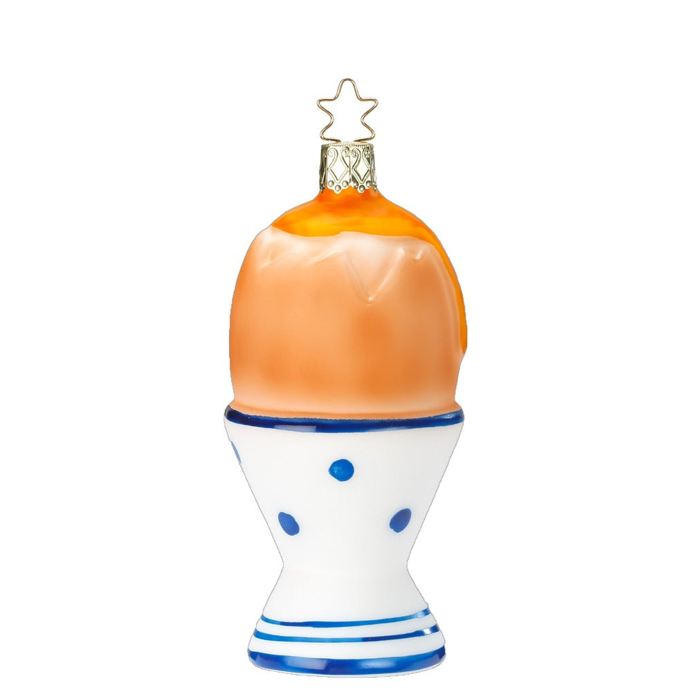 Morgenæg | 10 cm | Glasornament
