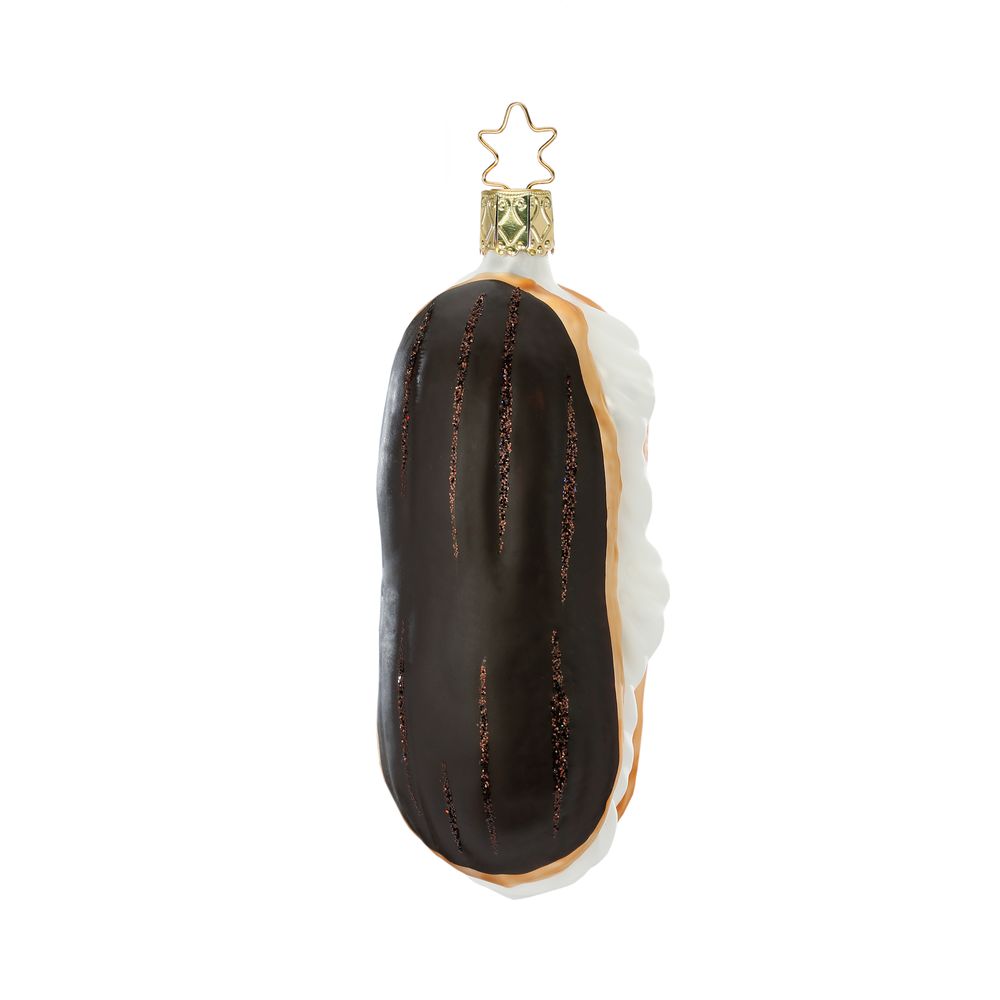 Chokolade éclair | 12 cm | Glasornament