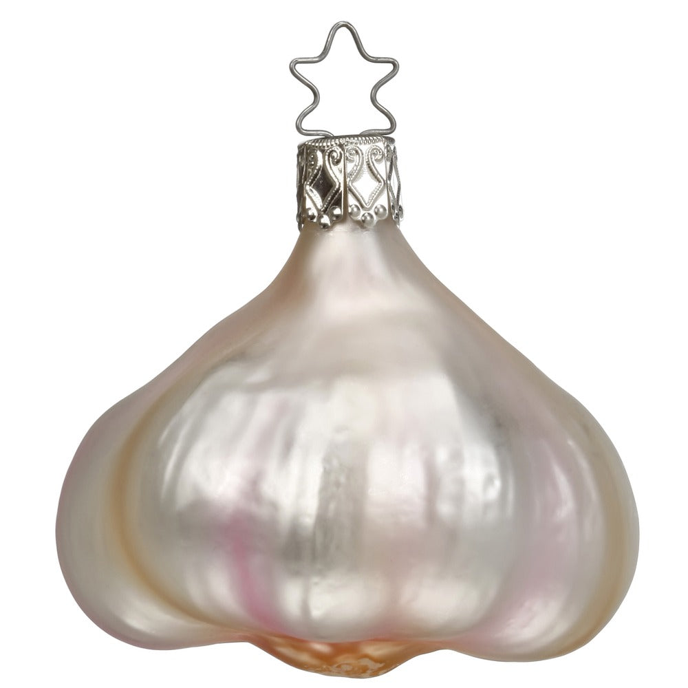 Hvidløgsfed | 6 cm | Glasornament