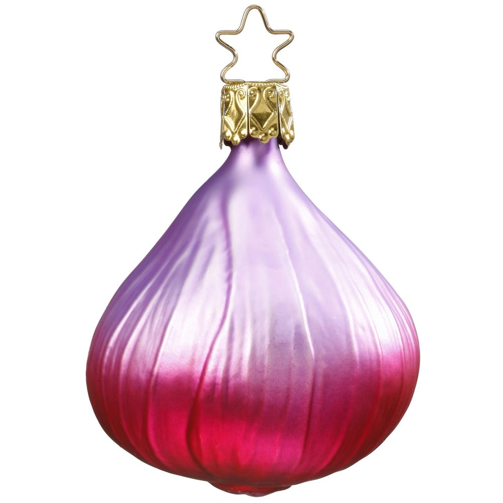 Rødløg | 7 cm | Glasornament