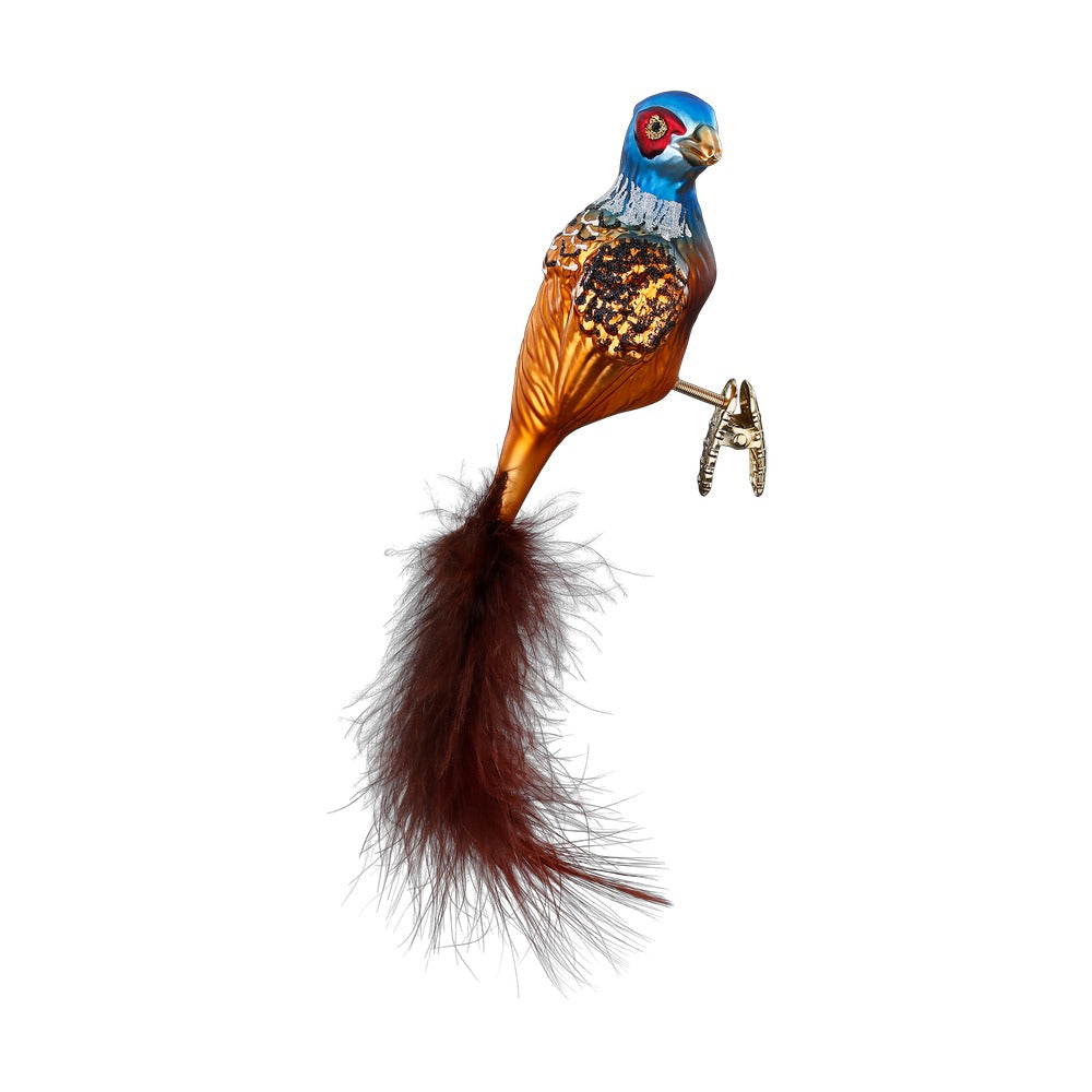 Fasan | 12 cm | Glasornament