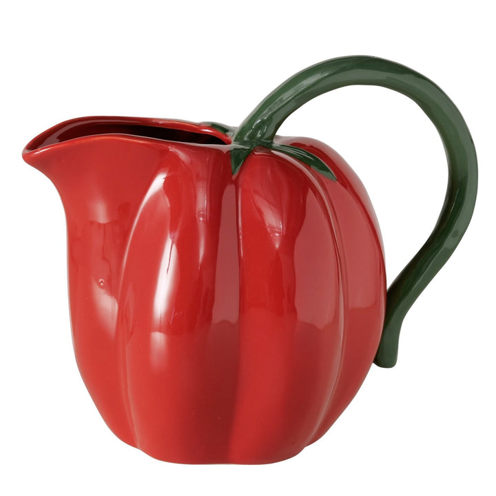 Kande i tomatdesign – rød stentøjskande 1,7 L