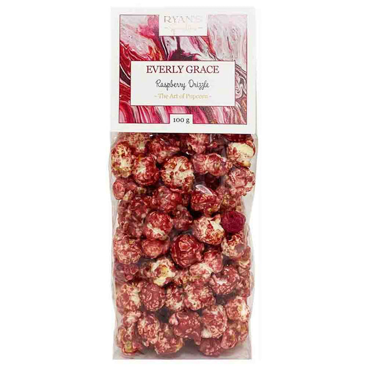 Everly Grace Popcorn Raspberry Sprinkle Bag