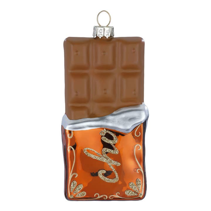 Juleophæng Chokoladebar i glas 11,5 cm