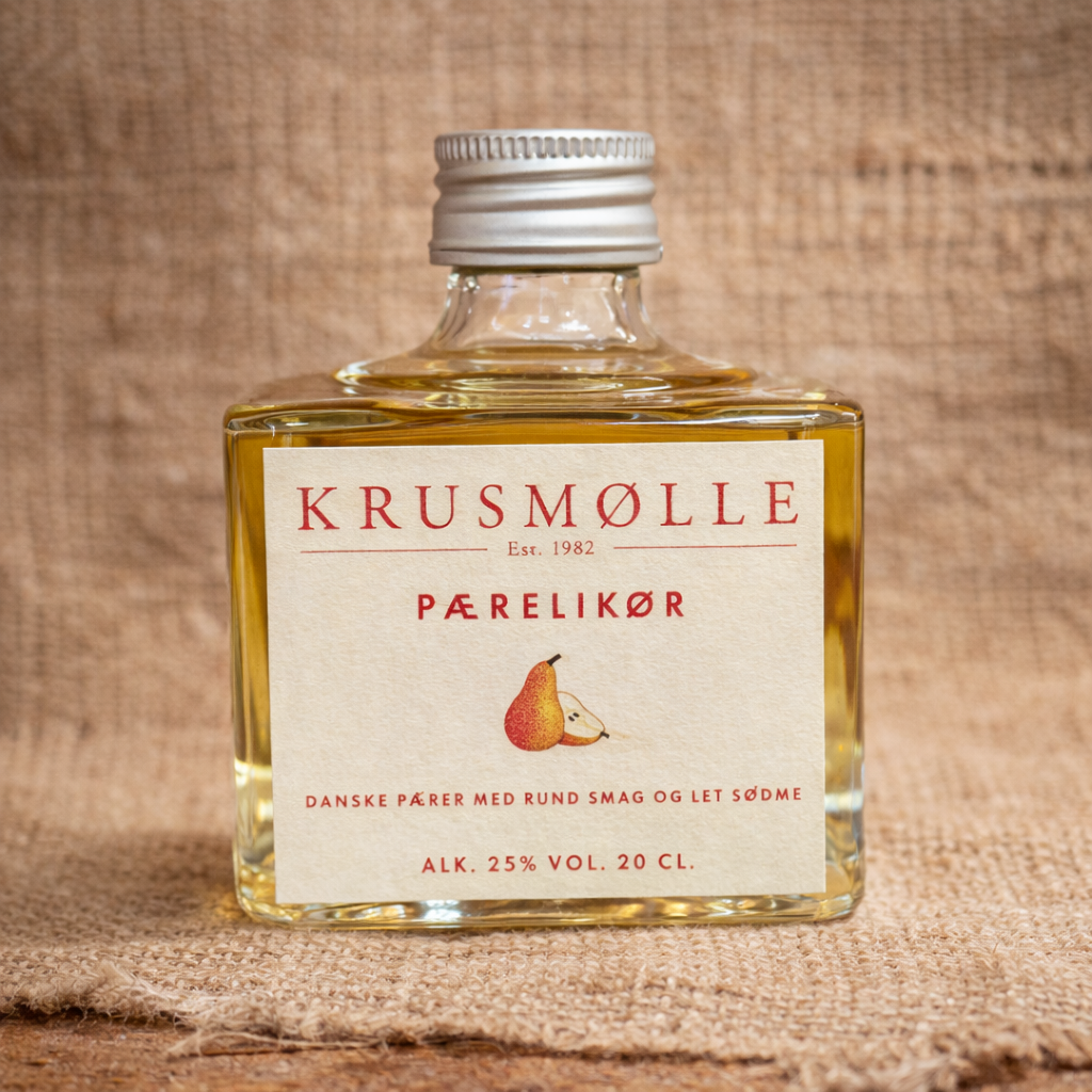 Krusmølle pærelikør 25% 20 cl.