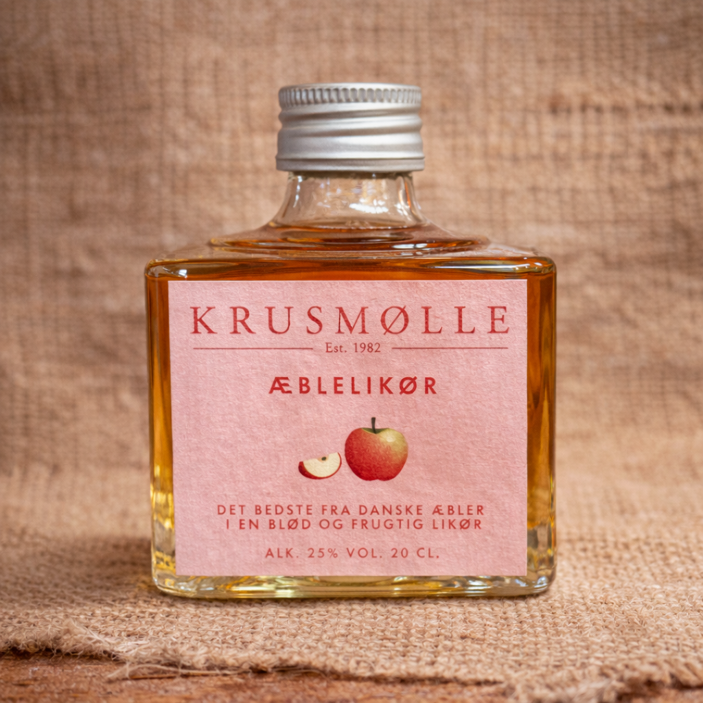 Krusmølle æblelikør 25% 20 cl.
